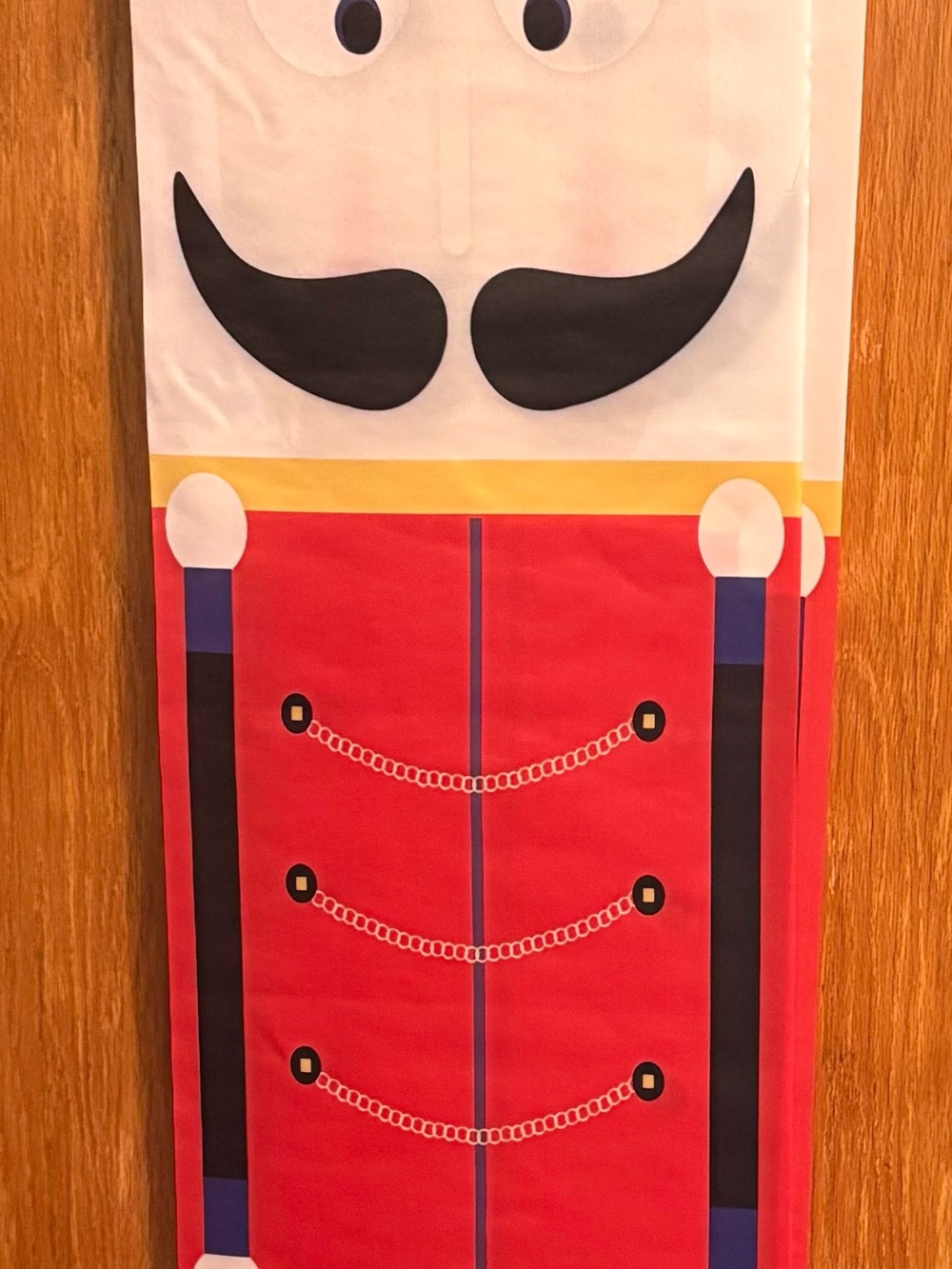 Festive Red Nutcracker Door Banners for Holiday Decor (2)